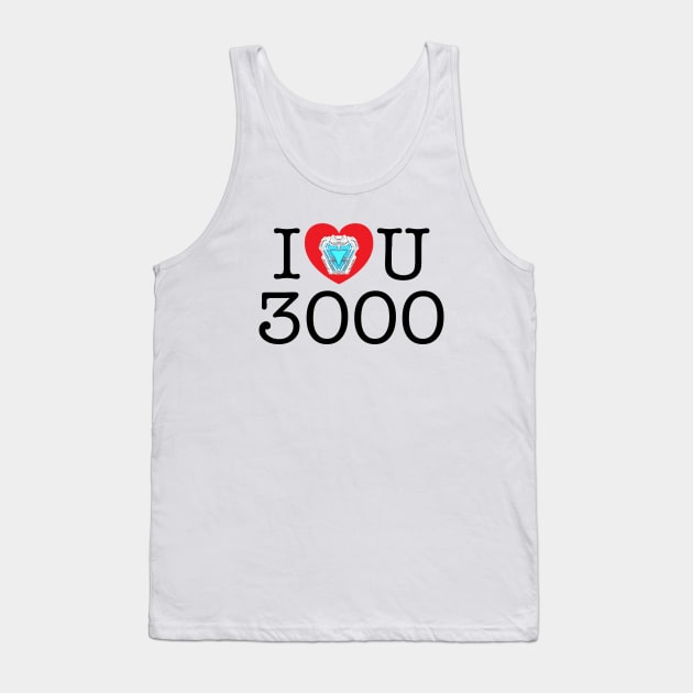 I Love U 3000 Tank Top by CCDesign